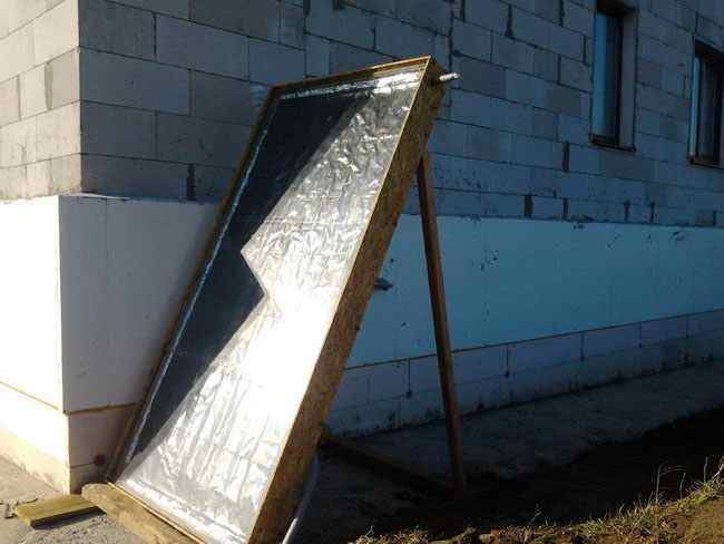 DIY high efficiency solar collector 