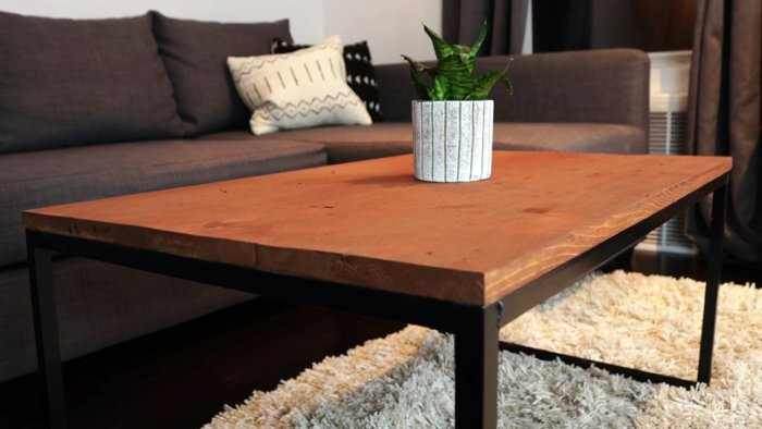 DIY simple coffee table 2022